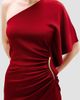 Silvia Tcherassi Women's Doli Satin Draped Column Gown - 4