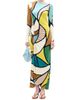 Silvia Tcherassi Women's Ilana Absract Jersey Maxi Gown - 2