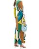 Silvia Tcherassi Women's Ilana Absract Jersey Maxi Gown - 3