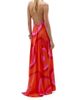 Silvia Tcherassi Women's Jesse Abstract Print Silk Gown - 3
