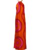 Silvia Tcherassi Women's Jesse Abstract Print Silk Gown - 4
