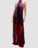 Silvia Tcherassi Women's Lucia Printed Chiffon Halter Maxi Dress - 2