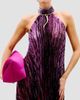 Silvia Tcherassi Women's Lucia Printed Chiffon Halter Maxi Dress - 4