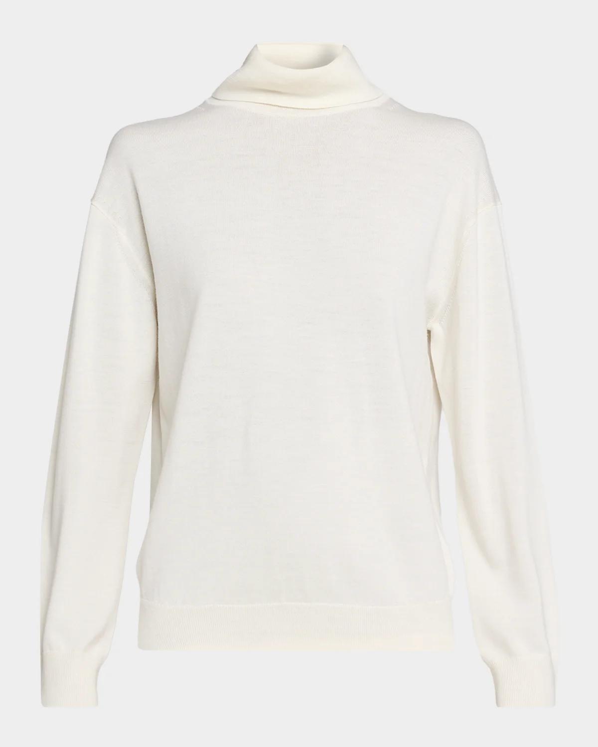 SIMKHAI Aaliyah Turtleneck Wool Sweater