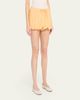SIMKHAI Addie Textured Gingham Bubble Shorts - 4