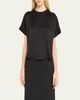 SIMKHAI Addy Short-Sleeve Combo T-Shirt - 4