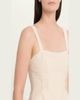 SIMKHAI April Cotton Faille Bustier Top - 5