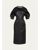 SIMKHAI Ashleigh Embellished-Neck Midi Dress - 1