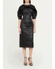 SIMKHAI Ashleigh Embellished-Neck Midi Dress - 2