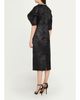 SIMKHAI Ashleigh Embellished-Neck Midi Dress - 3