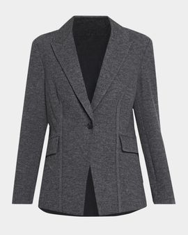 SIMKHAI Auden Virgin Wool-Blend Blazer