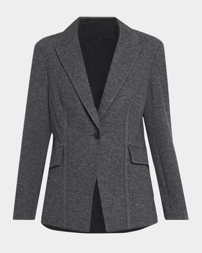SIMKHAI Auden Virgin Wool-Blend Blazer