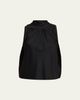 SIMKHAI Bella Sleeveless Satin Cape Top - 1