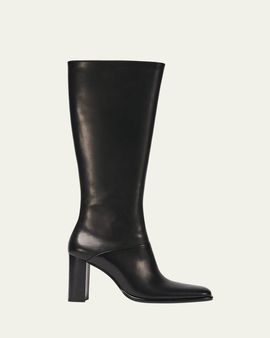 SIMKHAI Carolyn 85mm Leather Knee-High Boots