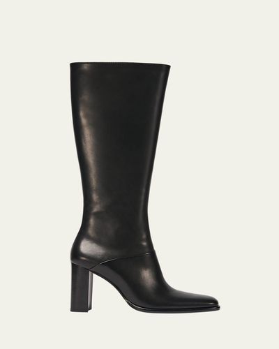 SIMKHAI Carolyn 85mm Leather Knee-High Boots