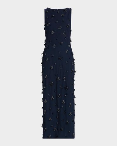 SIMKHAI Claudia Embellished Cocktail Maxi Dress