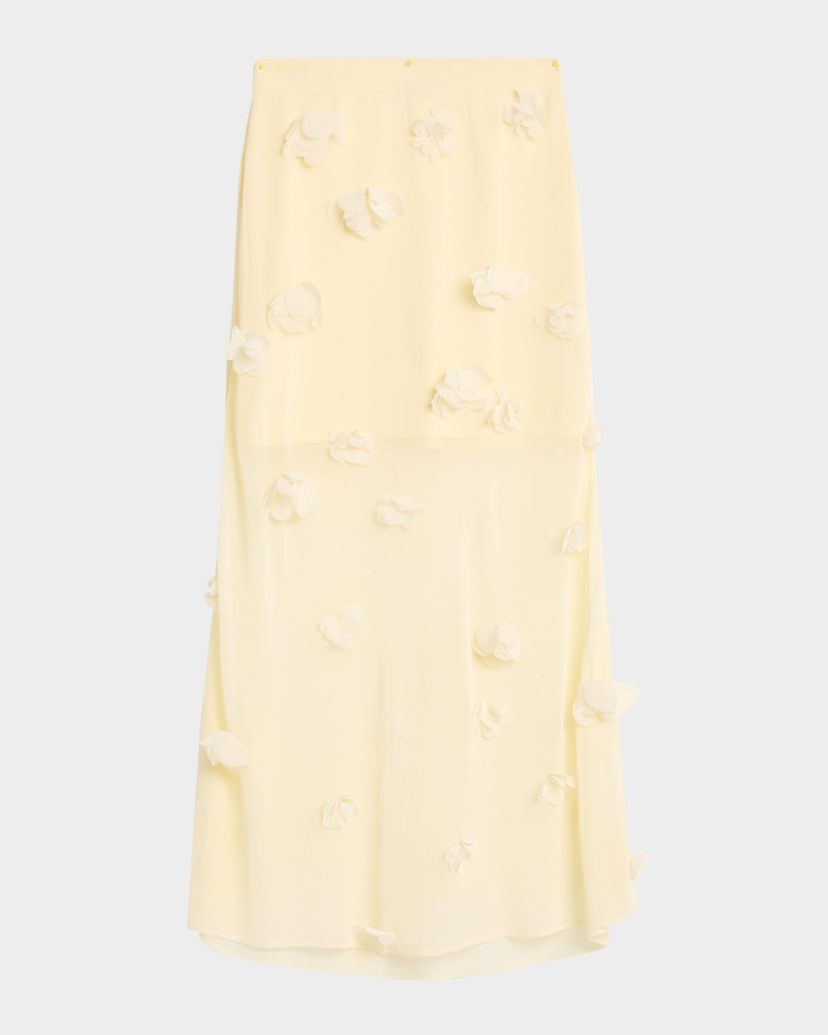 SIMKHAI Cora Floral Midi Skirt