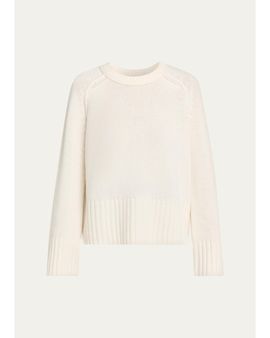 SIMKHAI Curtis Cashmere Crewneck Sweater