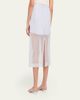 SIMKHAI Dana Organza Midi Skirt - 3