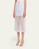 SIMKHAI Dana Organza Midi Skirt - 4