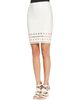 SIMKHAI Dana Organza Midi Skirt - 8