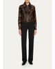 SIMKHAI Daria Zebra Calf Hair Jacket - 2