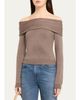 SIMKHAI Delphia Off-Shoulder Wool Top - 4