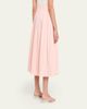 SIMKHAI Elora Poplin Midi Skirt - 3