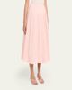 SIMKHAI Elora Poplin Midi Skirt - 4