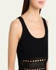 SIMKHAI Fitzgerald Open-Work Tank Top - 5