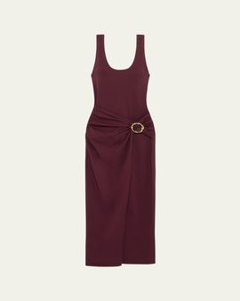 SIMKHAI Genne Draped Tank Dress