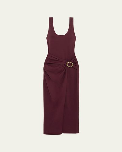SIMKHAI Genne Draped Tank Dress