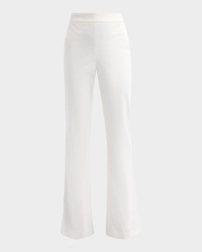 SIMKHAI Gia Cotton-Blend Kick-Flare Pants