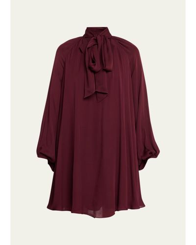 SIMKHAI Isobel Silk Mini Dress
