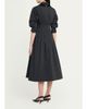 SIMKHAI Jazz Embellished-Collar Cotton-Blend Midi Shirtdress - 3