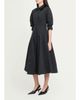 SIMKHAI Jazz Embellished-Collar Cotton-Blend Midi Shirtdress - 4