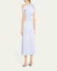 SIMKHAI Joanna Asymmetric Satin Midi Dress - 3