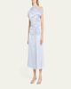 SIMKHAI Joanna Asymmetric Satin Midi Dress - 4
