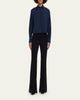 SIMKHAI Kacey Cotton Lace Long-Sleeve Top - 2