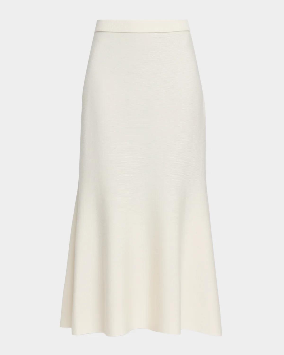 SIMKHAI Kasey Knit Midi Skirt