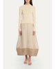 SIMKHAI Maril Mixed Media Bubble Midi Dress - 2