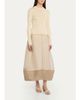 SIMKHAI Maril Mixed Media Bubble Midi Dress - 4