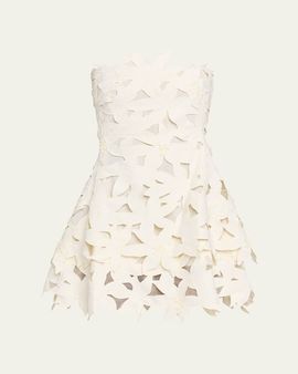 SIMKHAI Miri Floral Embroidered Mini Dress