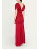 SIMKHAI Norvelle Ruched Cap-Sleeve Gown - 3