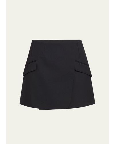 SIMKHAI Payton Mini Wrap Skirt