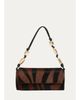 SIMKHAI Piedra Zebra-Print Calf Hair Shoulder Bag - 1