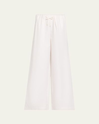 SIMKHAI Rhea Wide-Leg Cotton Pants