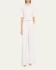 SIMKHAI Rhea Wide-Leg Cotton Pants - 2