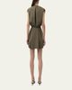 SIMKHAI Sefi V-Neck Cotton Mini Dress - 3
