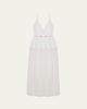 SIMKHAI Selene Pleated Cotton Gown - 1